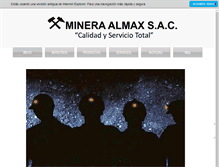 Tablet Screenshot of mineraalmax.com